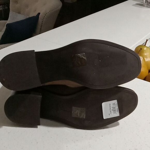 Dolce Vita Linny H2O waterproof suede  ankle boot in tan/truffle size 10 NWT - Picture 8 of 8